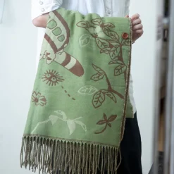 Maison Ghibli Light Green Stole Totoro & Catbus - My Neighbor Totoro Online