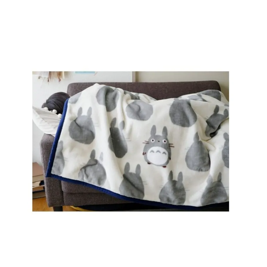 Maison Ghibli Long Blanket Totoro Silhouette 200X140 Cm - My Neighbor Totoro Sale