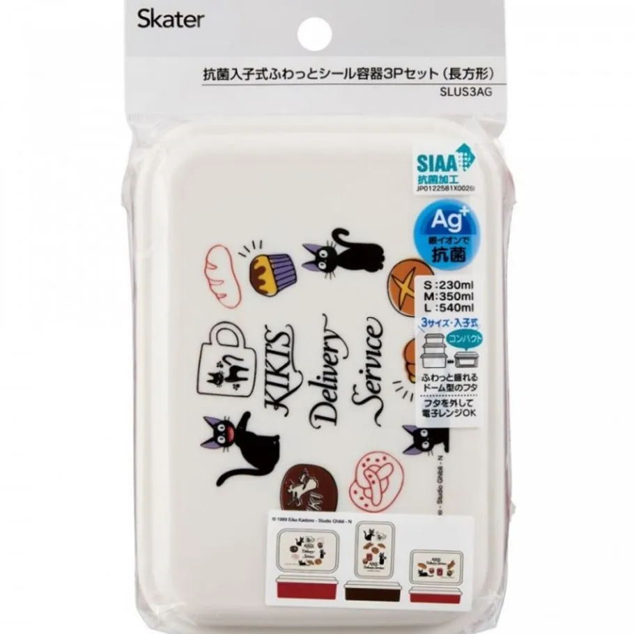 Maison Ghibli Lunch Box 3 Layers Jiji Bakery - Kiki'S Delivery Service New