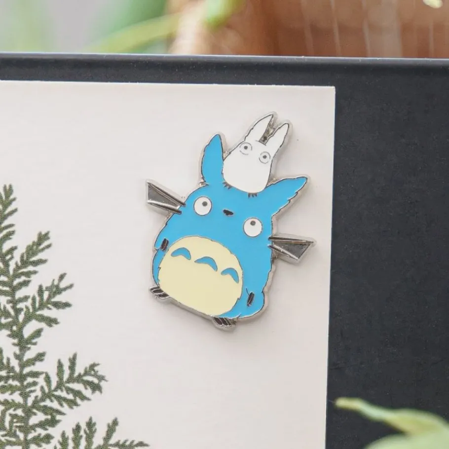 Maison Ghibli Magnet Middle & Small Totoro On The Head - My Neighbor Totoro Sale