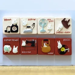 Maison Ghibli Magnet Retro Totoro White My Neighbor Totoro Hot
