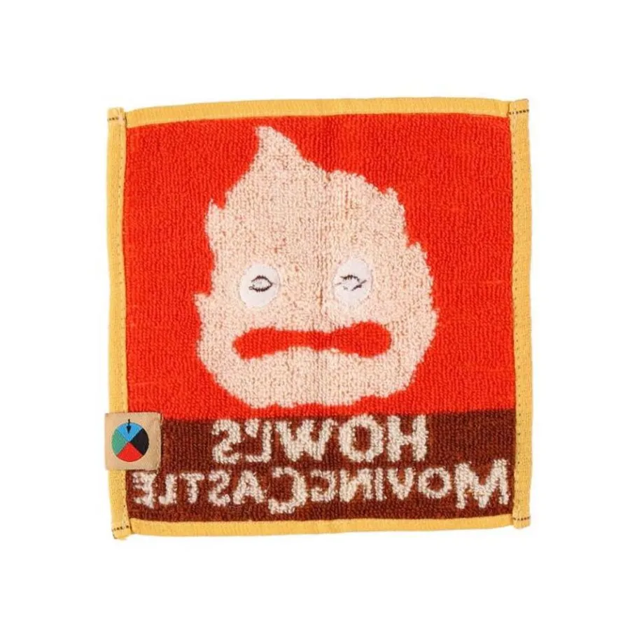 Maison Ghibli Mame Mini Towel Calcifer 15X15 Cm - Howl'S Moving Castle Online