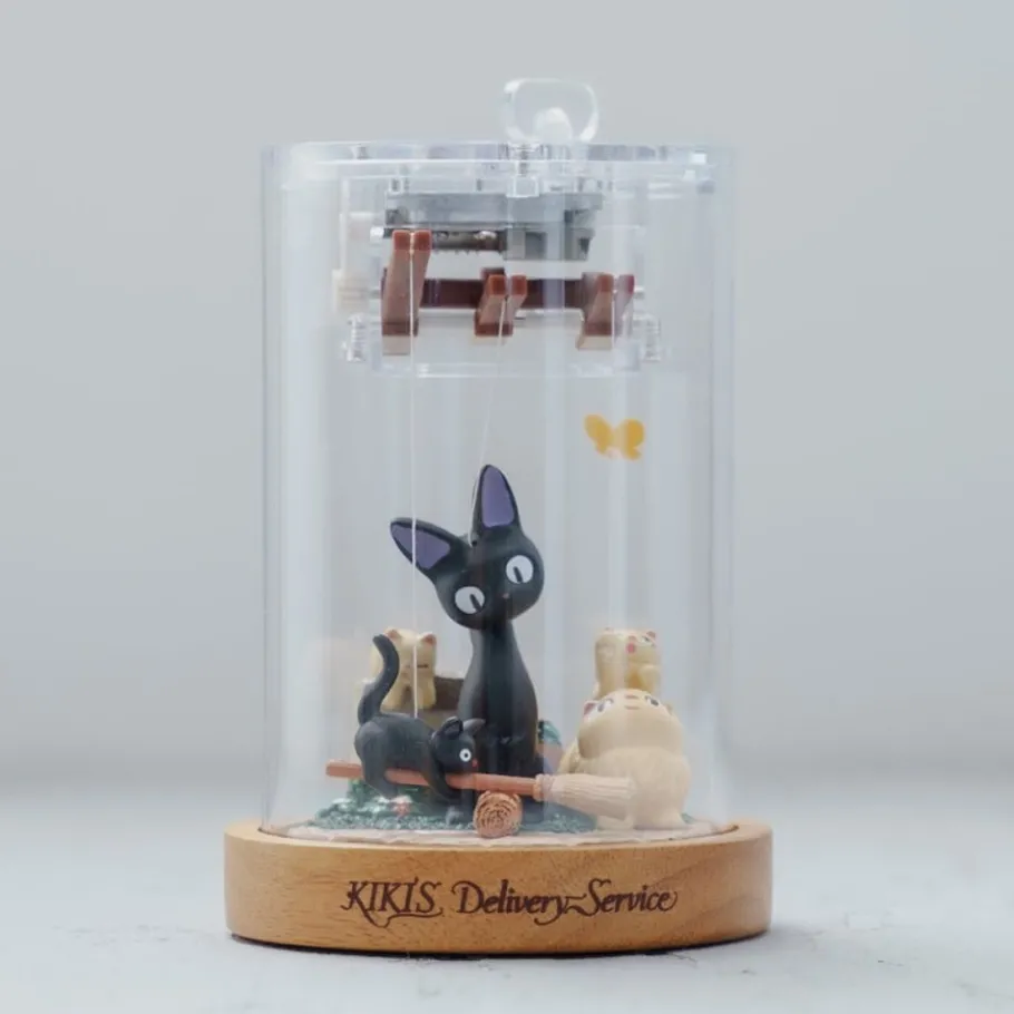 Maison Ghibli Marionette Style Music Box Jiji - Kiki'S Delivery Service Best