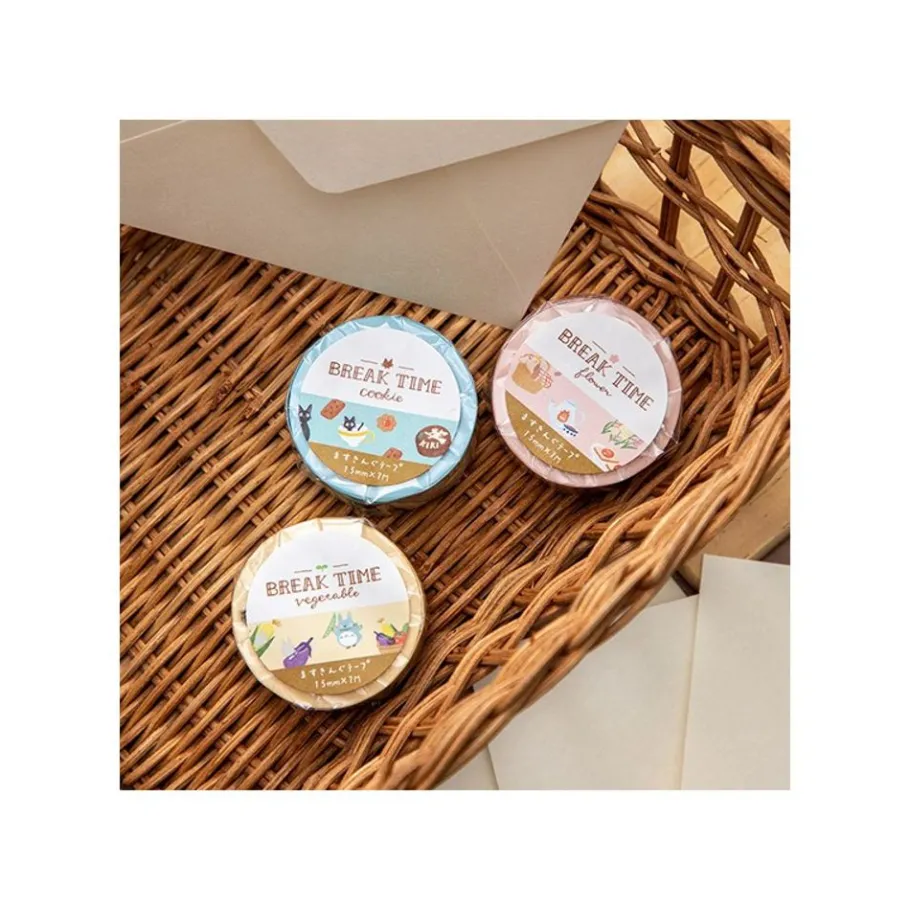Maison Ghibli Masking Tape Break Time Vegetables - My Neighbor Totoro Clearance