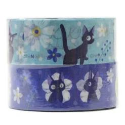 Maison Ghibli Masking Tape Set Kiki Flower Pattren- Kiki'S Delivery Service