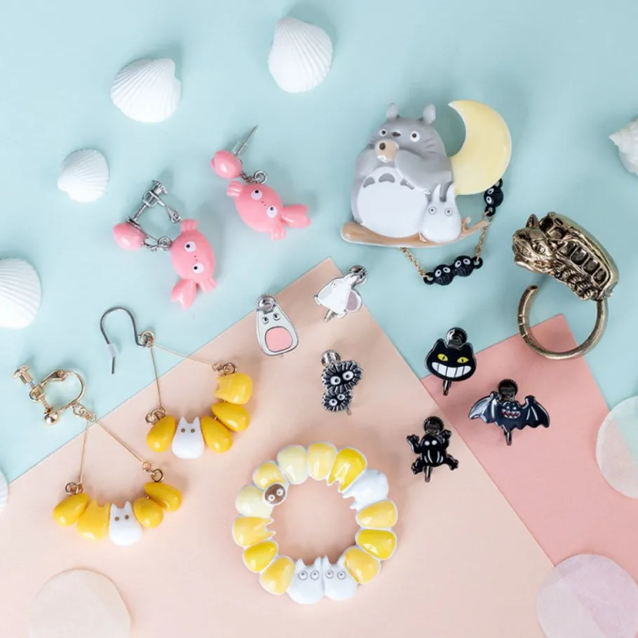 Maison Ghibli Mei Crab Clipped Earrings - My Neighbor Totoro Sale