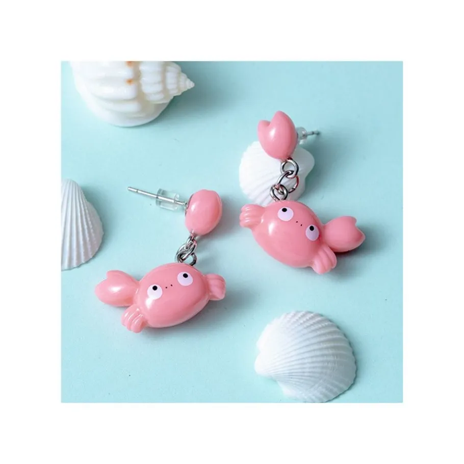 Maison Ghibli Mei Crab Pierced Earrings - My Neighbor Totoro Hot