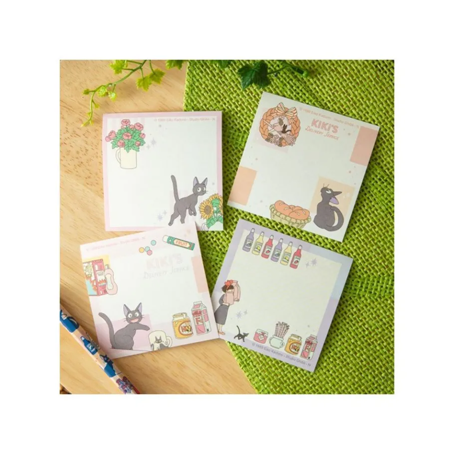 Maison Ghibli Memo Set Jiji & Kiki Shopping - Kiki'S Delivery Service Hot