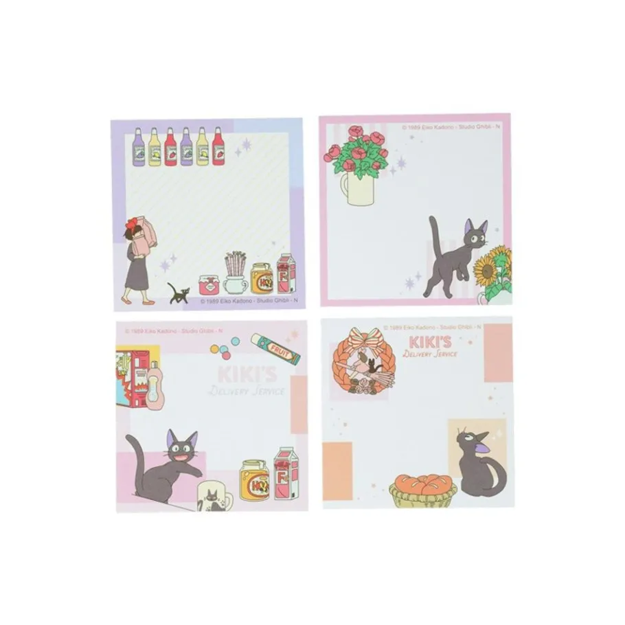 Maison Ghibli Memo Set Jiji & Kiki Shopping - Kiki'S Delivery Service Hot