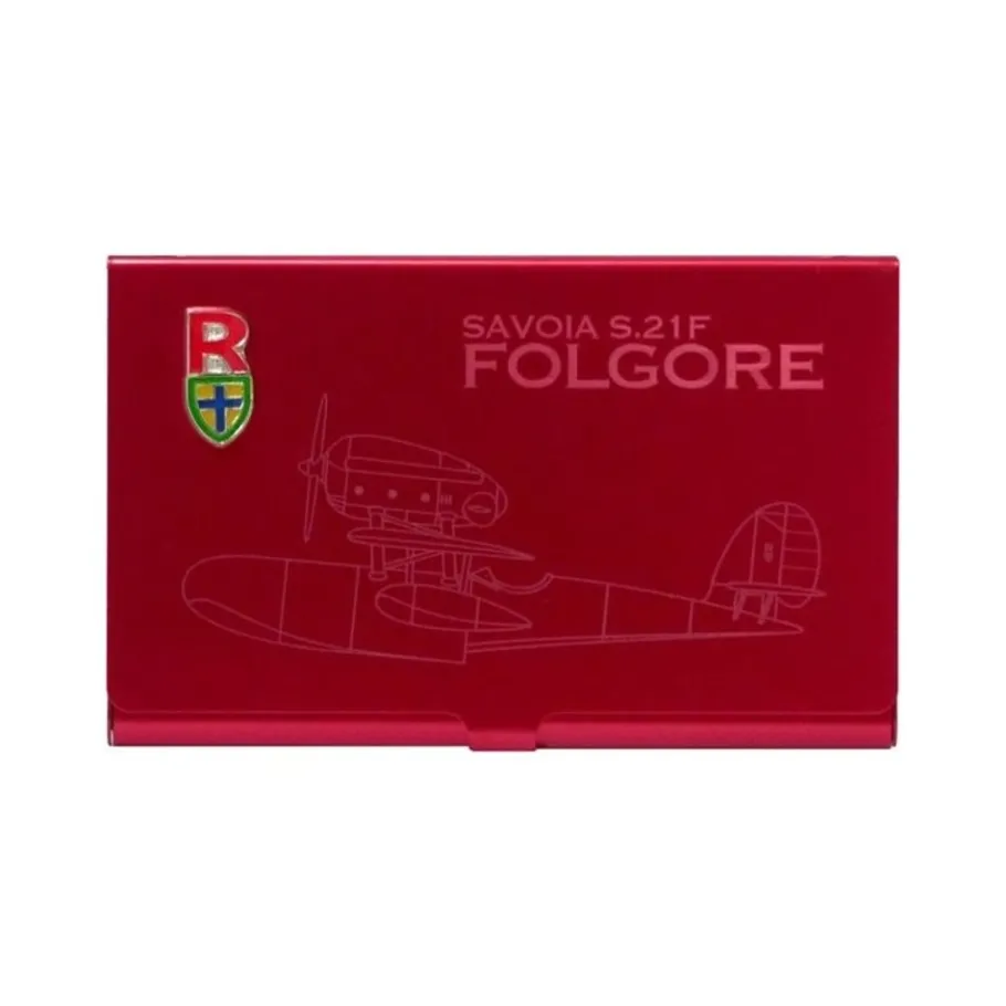 Maison Ghibli Metal Box For Name Card Hydravion-Porco Rosso Clearance
