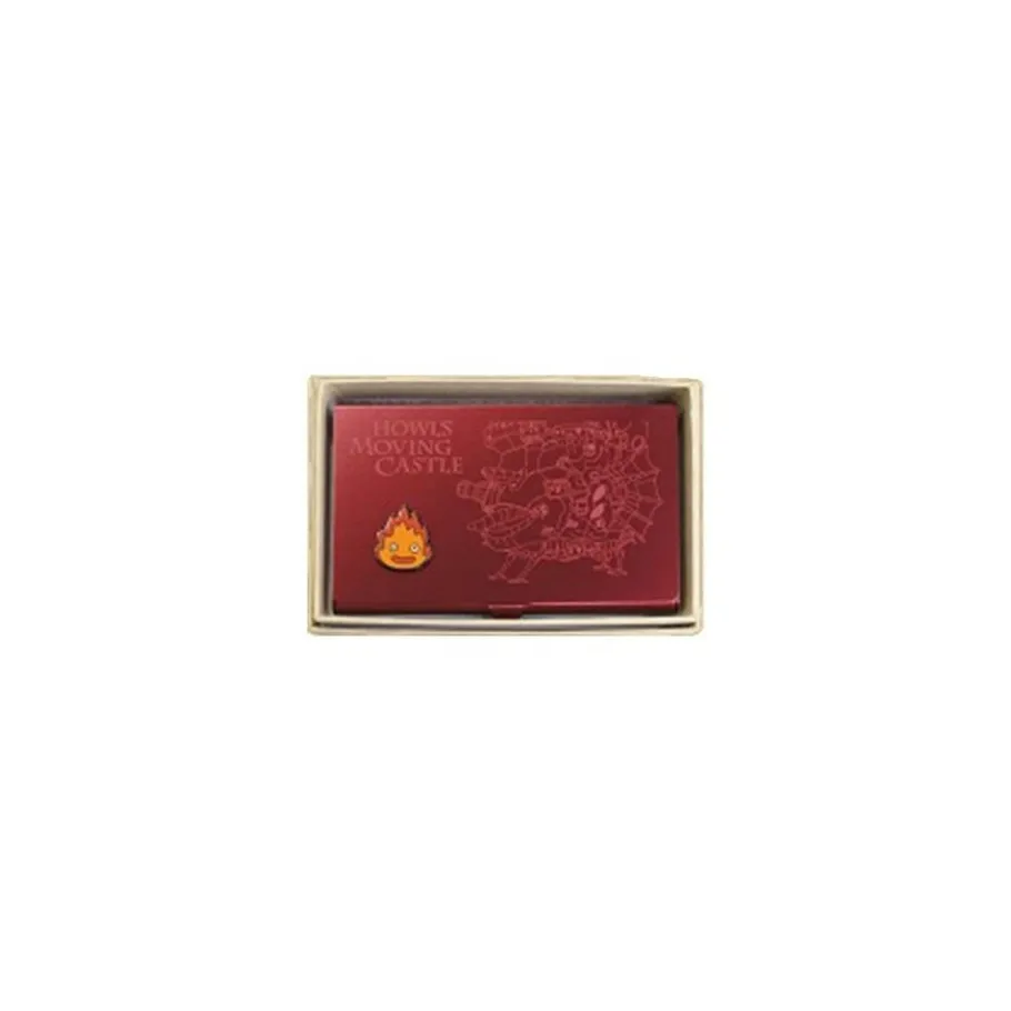 Maison Ghibli Metal Business Card Holder Calcifer - Howl'S Moving Castle Best