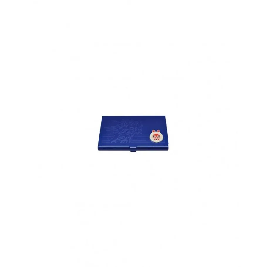 Maison Ghibli Metal Card Case Blue Spirit Of The Forest - Princesse Mononoke Sale
