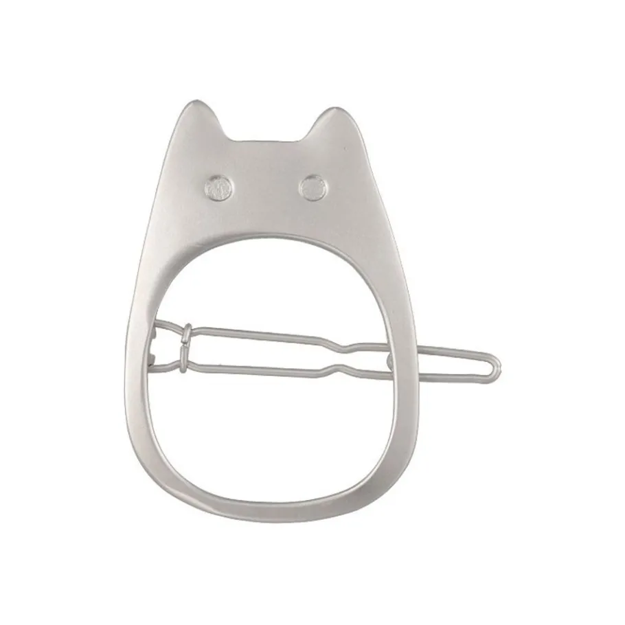 Maison Ghibli Metal Hair Clip White Totoro - My Neighbor Totoro Hot