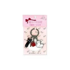 Maison Ghibli Metal Key Chain Kiki 3 Characters - Kiki'S Delivery Service Clearance