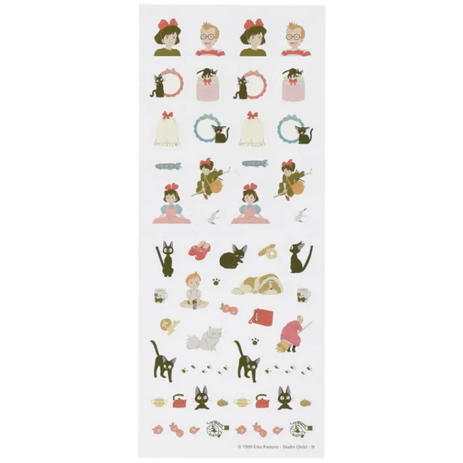Maison Ghibli Mini Schedule Stickers 2024 - Kiki'S Delivery Service Sale