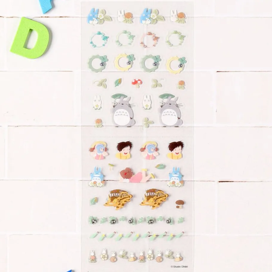 Maison Ghibli Mini Schedule Stickers 2024 - My Neighbor Totoro Outlet