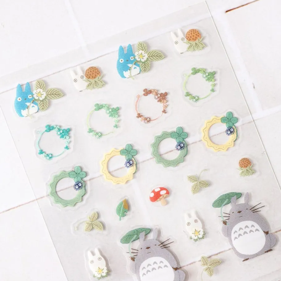 Maison Ghibli Mini Schedule Stickers 2024 - My Neighbor Totoro Outlet