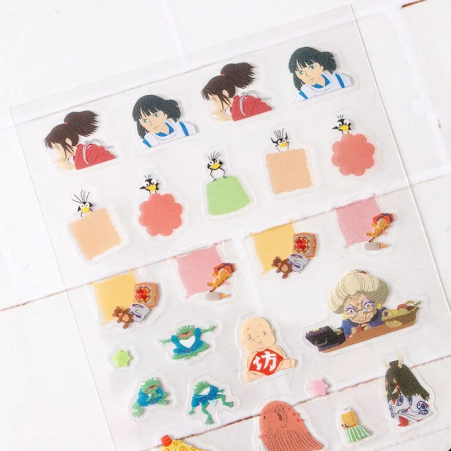 Maison Ghibli Mini Schedule Stickers 2024 - Spirited Away New