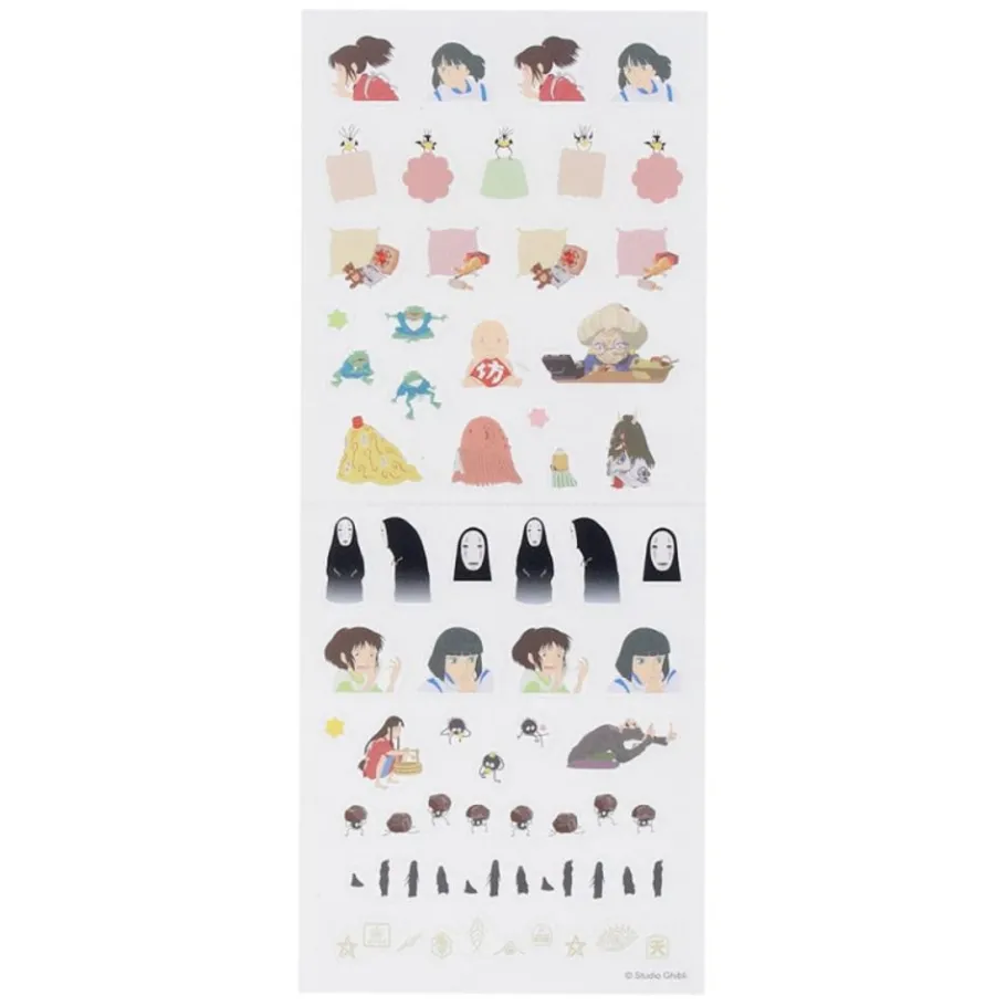 Maison Ghibli Mini Schedule Stickers 2024 - Spirited Away New