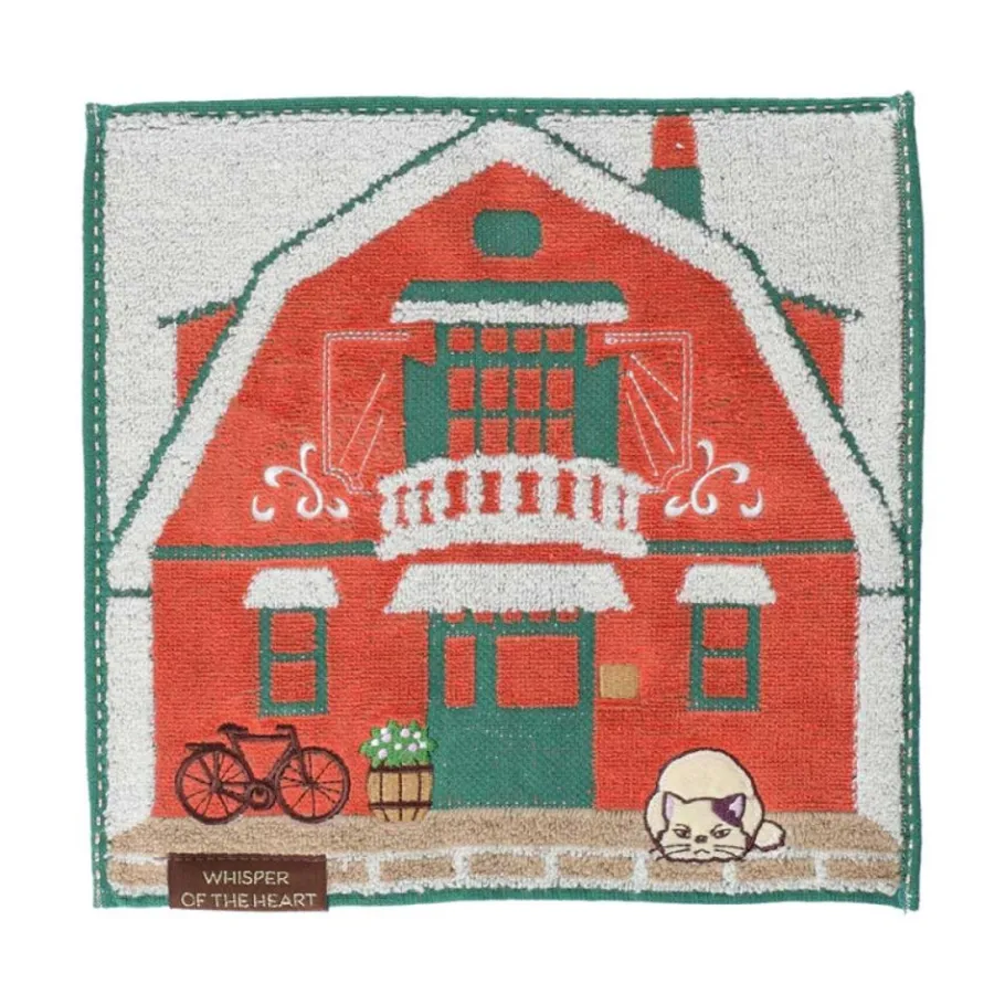 Maison Ghibli Mini Towel Antique Shop 25X25 Cm - Whisper Of The Heart Discount