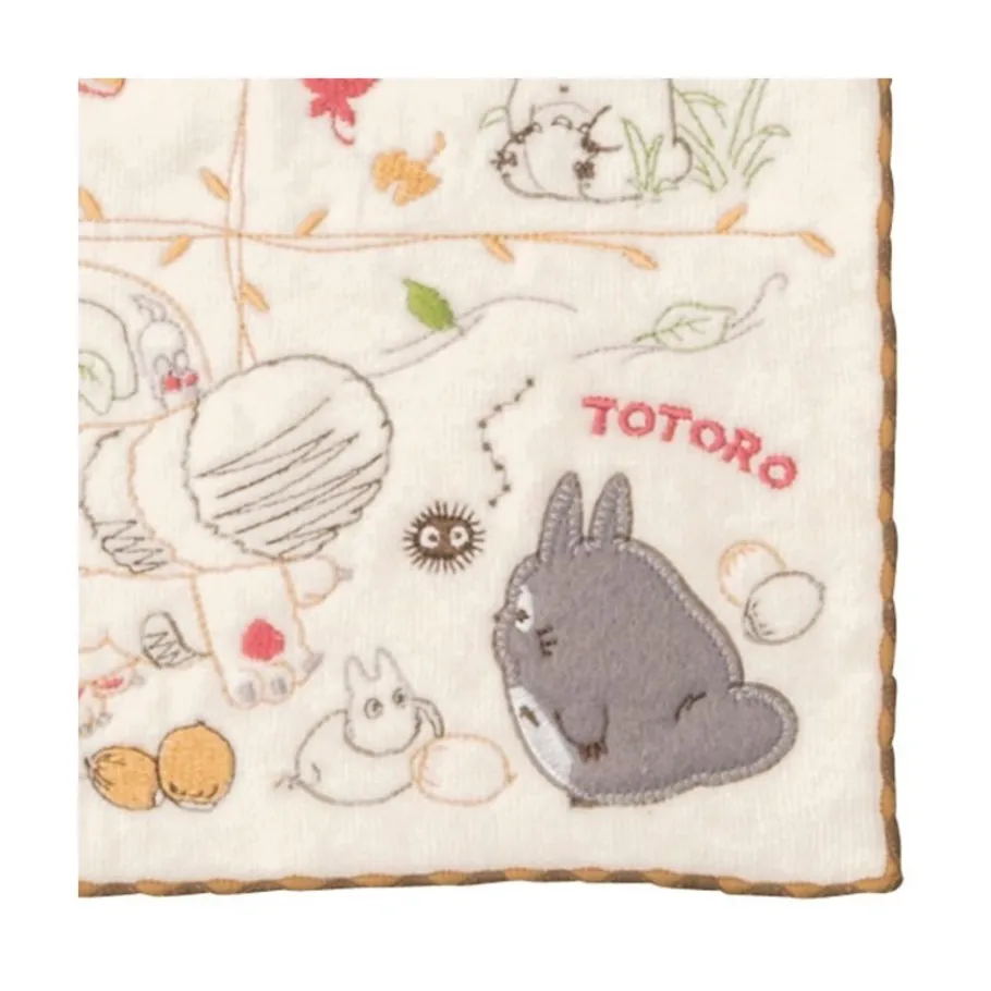 Maison Ghibli Mini Towel Autumn Fruits 25 X 25 Cm - My Neighbor Totoro Best