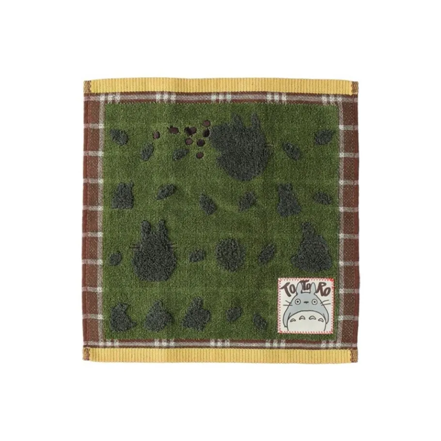 Maison Ghibli Mini Towel Autumn Green 25X25 Cm - My Neighbor Totoro