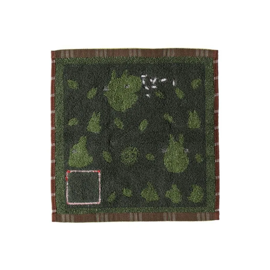 Maison Ghibli Mini Towel Autumn Green 25X25 Cm - My Neighbor Totoro