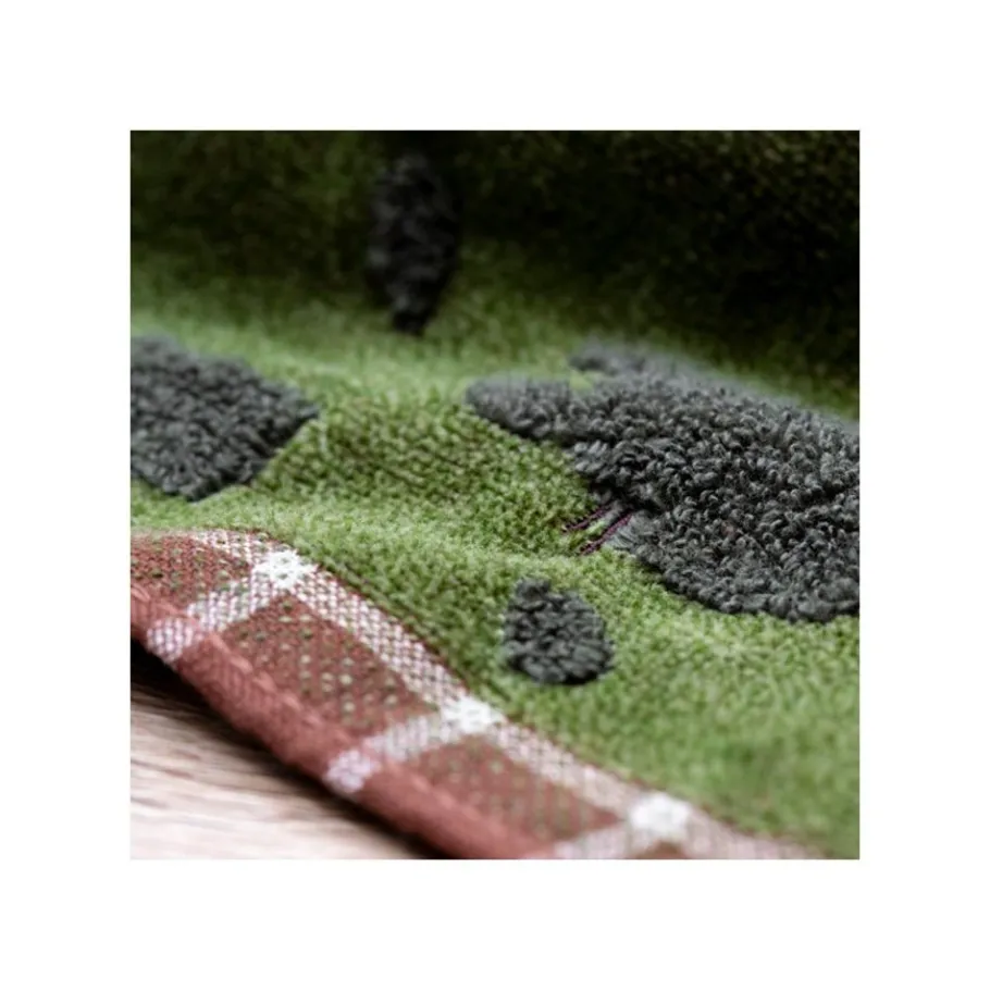 Maison Ghibli Mini Towel Autumn Green 25X25 Cm - My Neighbor Totoro