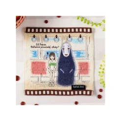 Maison Ghibli Mini Towel Celluloid Chihiro In The Train - Spirited Away Clearance