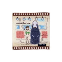 Maison Ghibli Mini Towel Celluloid Chihiro In The Train - Spirited Away Clearance