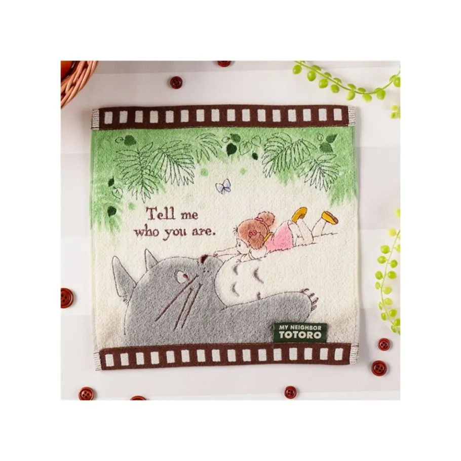 Maison Ghibli Mini Towel Celluloid Mei And Totoro - My Neighbor Totoro New