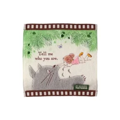 Maison Ghibli Mini Towel Celluloid Mei And Totoro - My Neighbor Totoro New