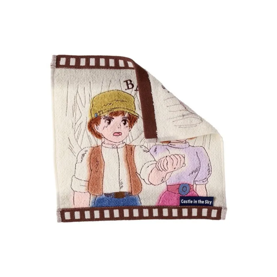 Maison Ghibli Mini Towel Celluloid Sheeta & Pazu - Castle In The Sky Outlet