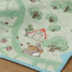 Maison Ghibli Mini Towel Hiking Map 25X25 Cm - My Neighbor Totoro Clearance