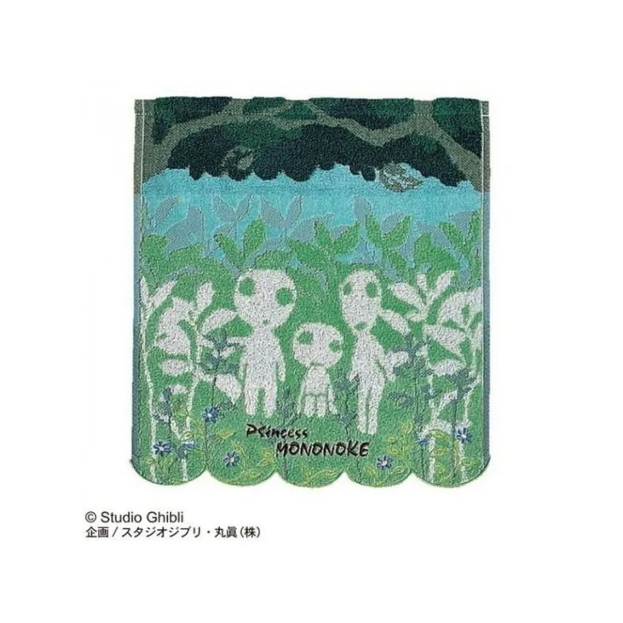 Maison Ghibli Mini Towel Kodama 34X36 Cm - Princess Mononoke Best
