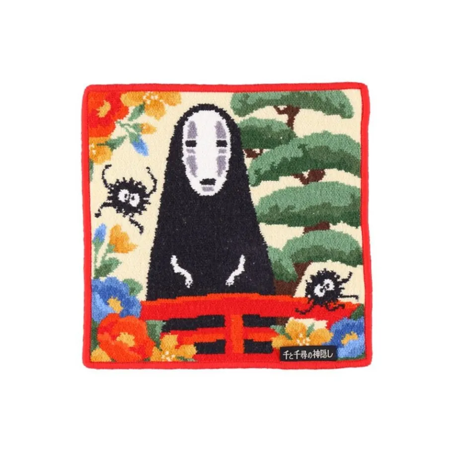 Maison Ghibli Mini Towel No Face On The Bridge 25 X 25 Cm - Spirited Away Clearance