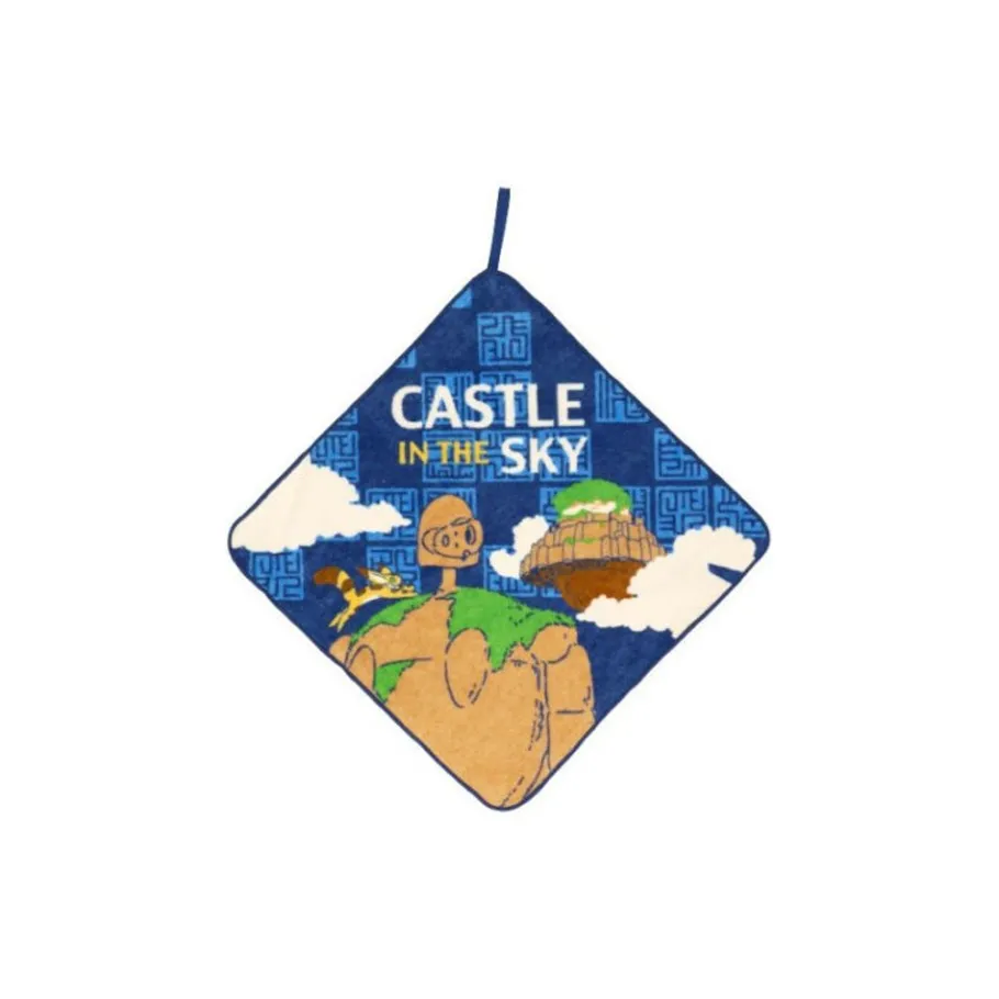 Maison Ghibli Mini Towel Robot & Castle - Castle In The Sky Sale