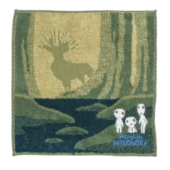 Maison Ghibli Mini Towel Shadow Of The Deer God 25X25 Cm - Princess Mononoke New
