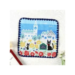 Maison Ghibli Mini Towel Streets Of Paris 25X25 Cm - Kiki'S Delivery Service Hot