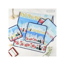 Maison Ghibli Mini Towel Streets Of Paris 25X25 Cm - Kiki'S Delivery Service Hot