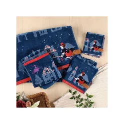 Maison Ghibli Mini Towel The Night Of Departure 25X25 Cm - Kiki'S Delivery Service Clearance