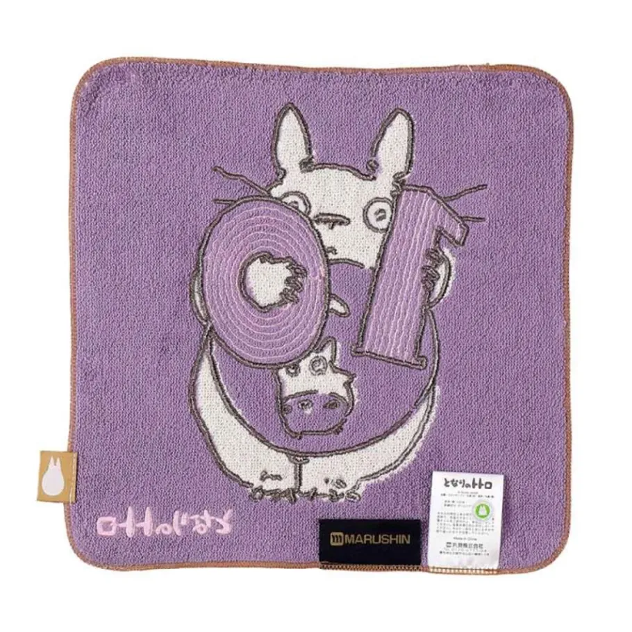 Maison Ghibli Mini Towel Totoro Birthday 10 25X25 Cm - My Neighbor Totoro Outlet