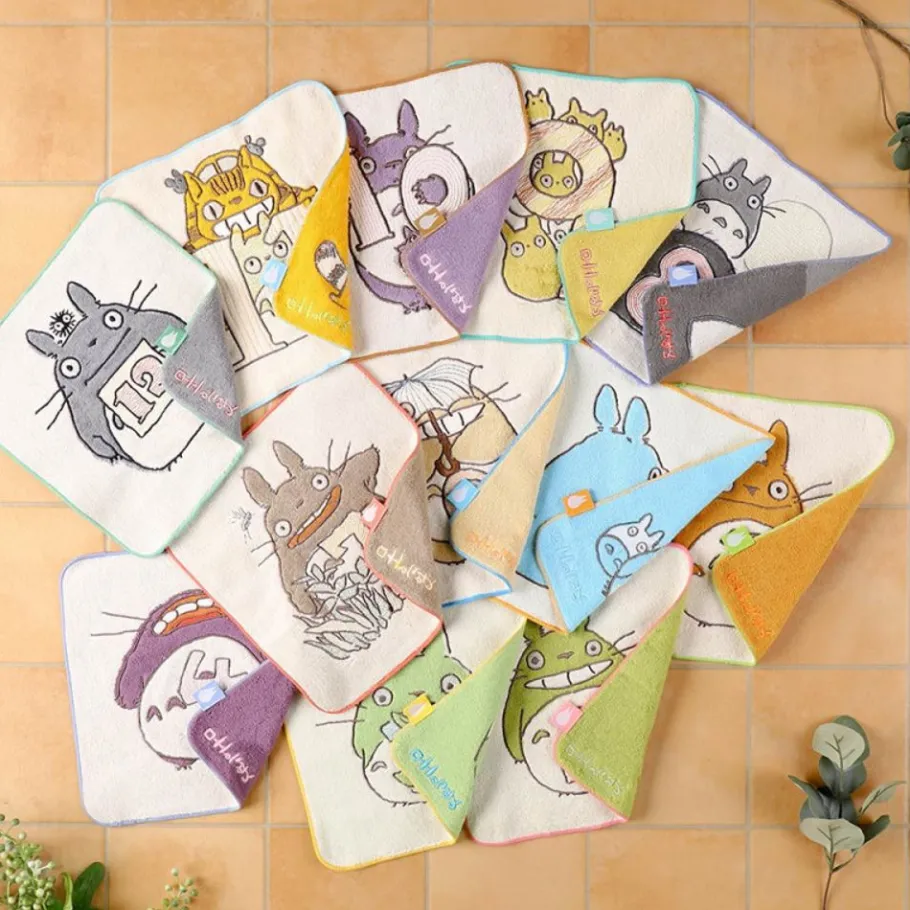 Maison Ghibli Mini Towel Totoro Birthday 10 25X25 Cm - My Neighbor Totoro Outlet