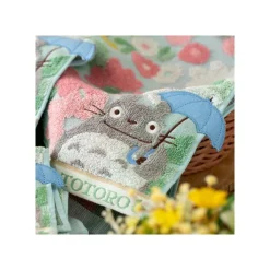 Maison Ghibli Mini Towel Totoro Flower Fields 25X25 Cm - My Neighbor Totoro Outlet