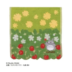 Maison Ghibli Mini Towel Totoro Flowers & Stawberries 25X25 Cm - My Neighbor Totoro Best