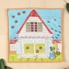 Maison Ghibli Mini Towel Totoro & Kusakabe House 25X25 Cm - My Neighbor Totoro