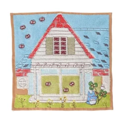 Maison Ghibli Mini Towel Totoro & Kusakabe House 25X25 Cm - My Neighbor Totoro