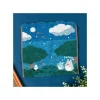 Maison Ghibli Mini Towel Under The Moon 25X25 Cm - My Neighbor Totoro New