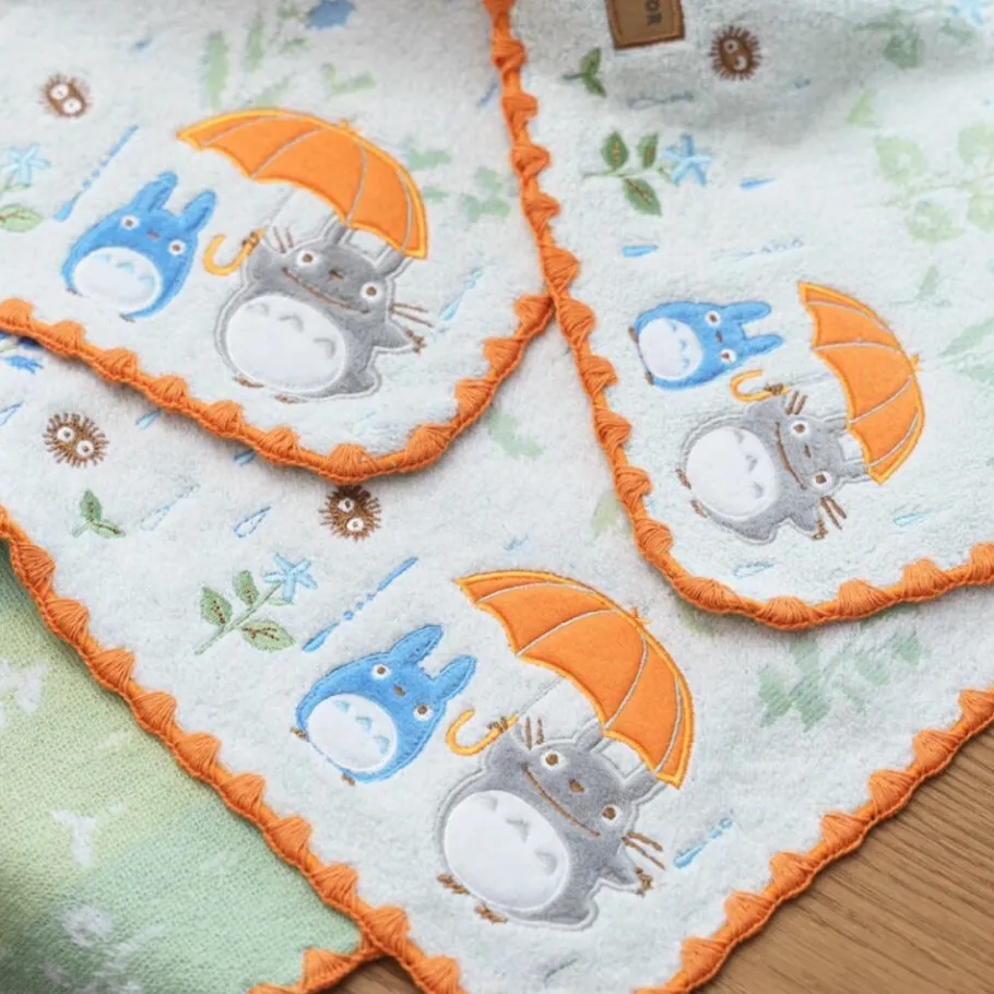 Maison Ghibli Mini Towel Under The Rain 25X25 Cm - My Neighbor Totoro Clearance