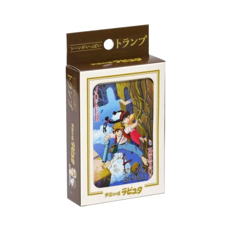 Maison Ghibli Movie Scenes Playing Cards - Castle In The Sky